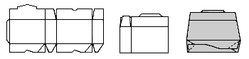底貼(ワンタッチ方式)見本図と展開図2